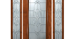 exterior leaded glass doors