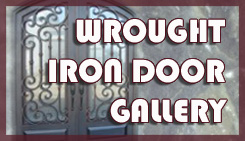 wrought iron doors