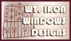 Wrought Iron windows