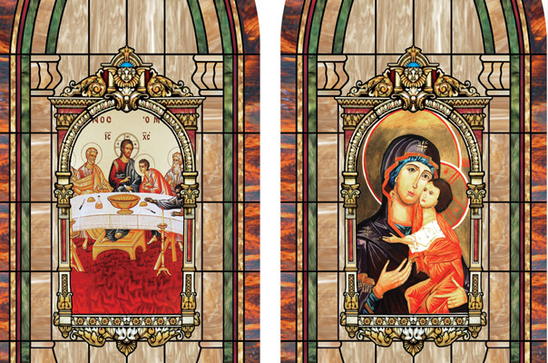 Custom church windows designs